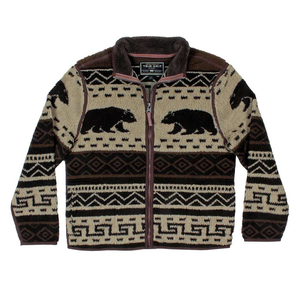 Tribal Bear Jacket by True Grit - Country Club Prep