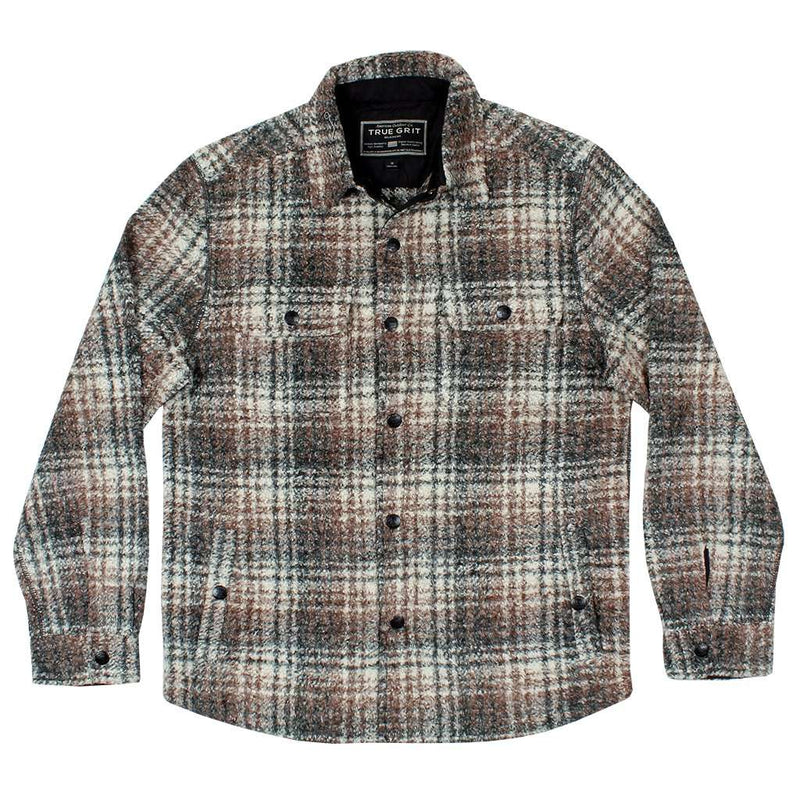 Melange Crossroads Snap Jacket by True Grit - Country Club Prep