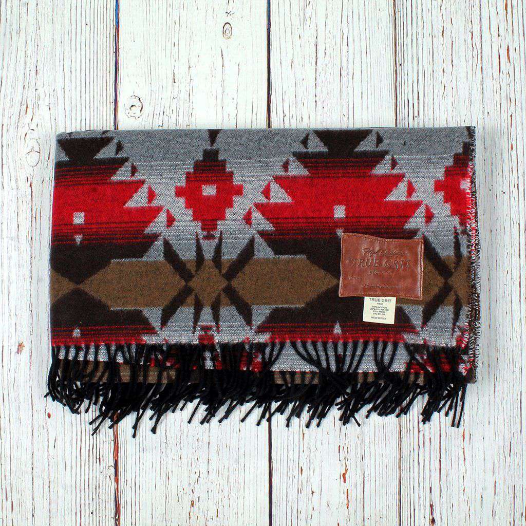 Apache Fringe Blanket by True Grit - Country Club Prep