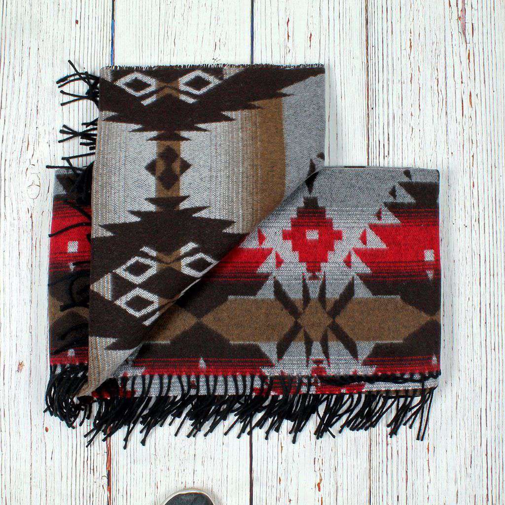 Apache Fringe Blanket by True Grit - Country Club Prep