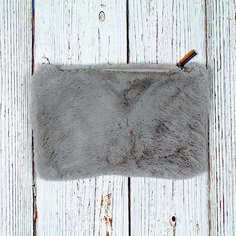 Shearling Soft Clutch by True Grit (Dylan) - Country Club Prep