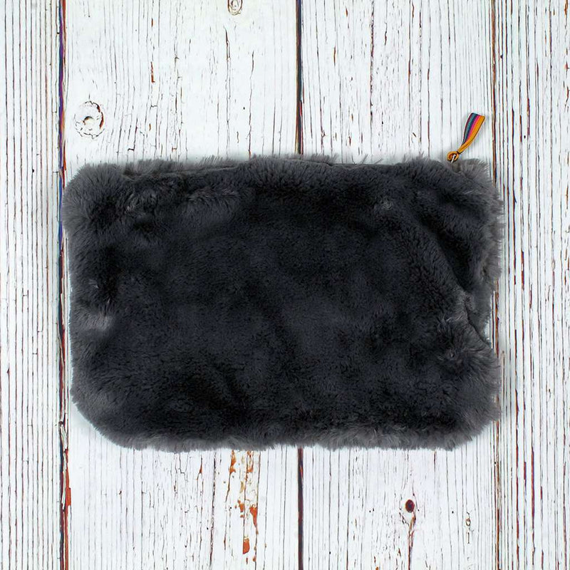 Shearling Soft Clutch by True Grit (Dylan) - Country Club Prep
