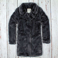 Shearling Faux Fur Coat by True Grit (Dylan) - Country Club Prep