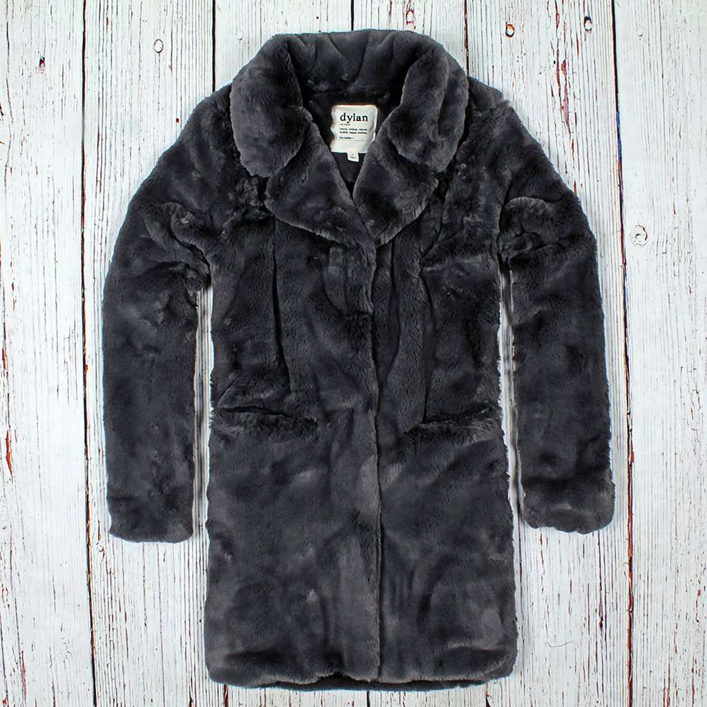 Shearling Faux Fur Coat by True Grit (Dylan) - Country Club Prep