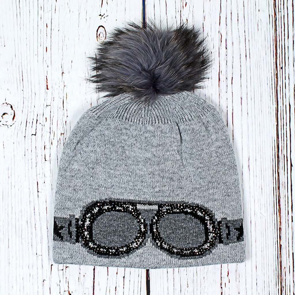 Après Ski Pom Pom Beanie by Nordic Fleece - Country Club Prep