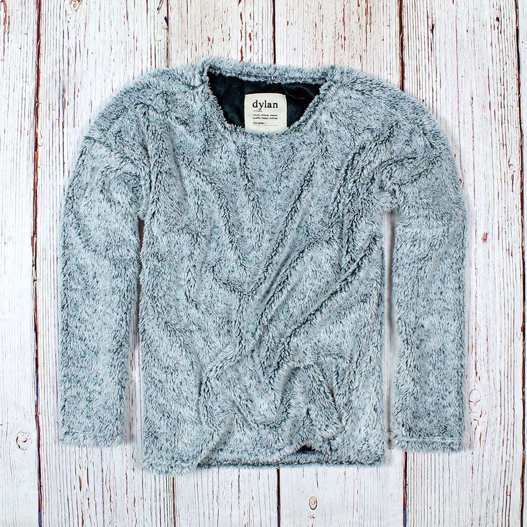 Cuddly Up Crew Shag Sherpa by Dylan (True Grit) - Country Club Prep