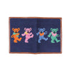 Dancing Bears Needlepoint Passport Case by Smathers & Branson - Country Club Prep