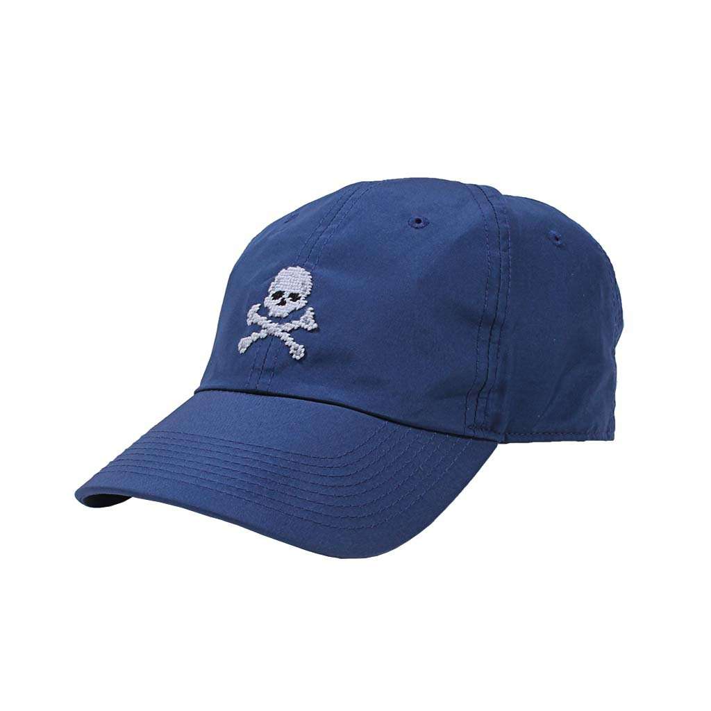 Jolly Roger Needlepoint Performance Hat by Smathers & Branson - Country Club Prep