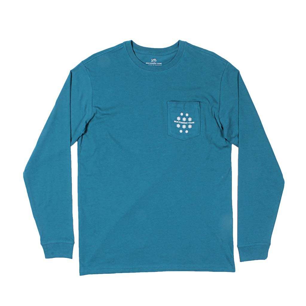 Long Sleeve Holiday Ready T-Shirt by Southern Tide - Country Club Prep