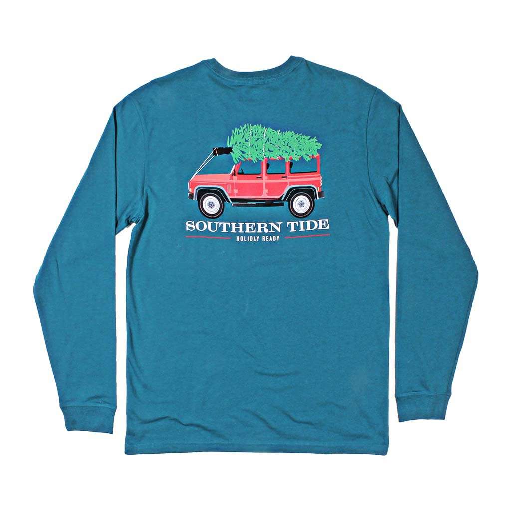 Long Sleeve Holiday Ready T-Shirt by Southern Tide - Country Club Prep