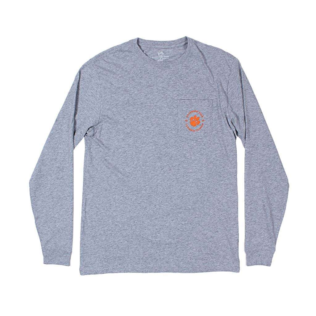 Long Sleeve Clemson T-Shirt by Southern Tide - Country Club Prep