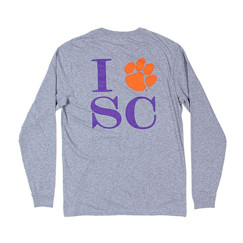 Long Sleeve Clemson T-Shirt by Southern Tide - Country Club Prep