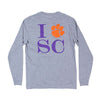 Long Sleeve Clemson T-Shirt by Southern Tide - Country Club Prep