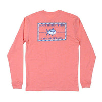 Long Sleeve Heathered Original Skipjack T-Shirt by Southern Tide - Country Club Prep