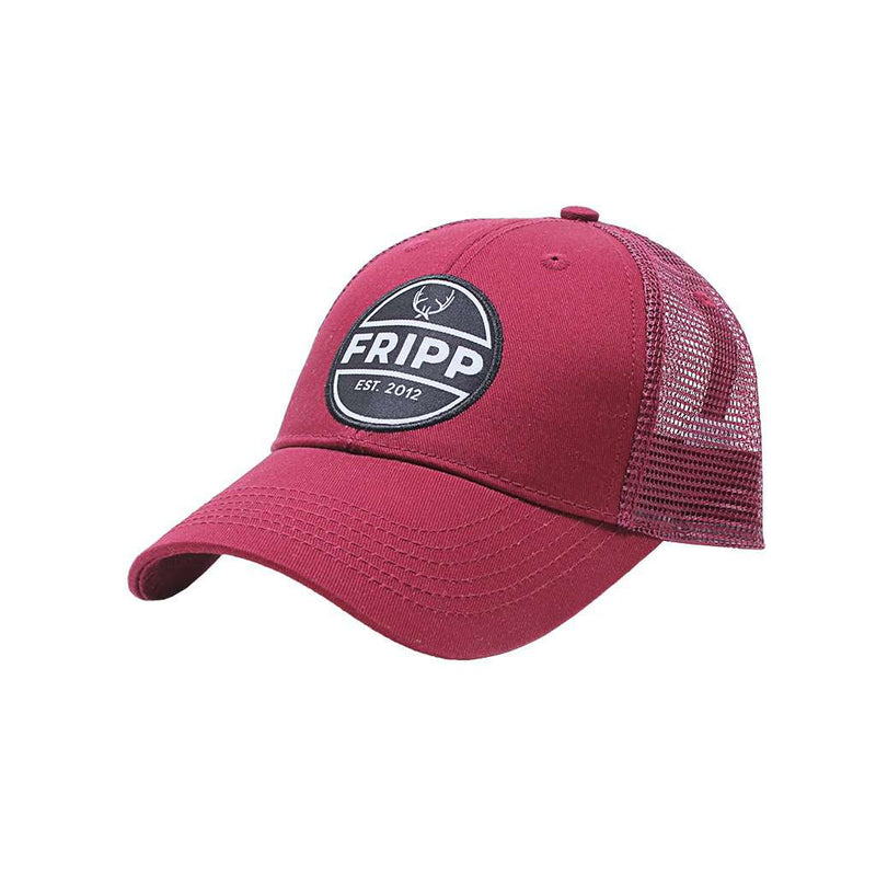 Antler Logo Mesh Hat by Fripp Outdoors - Country Club Prep