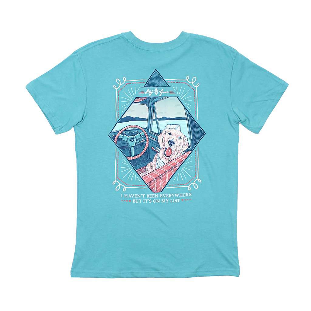 Dog in Car Tee by Lily Grace - Country Club Prep