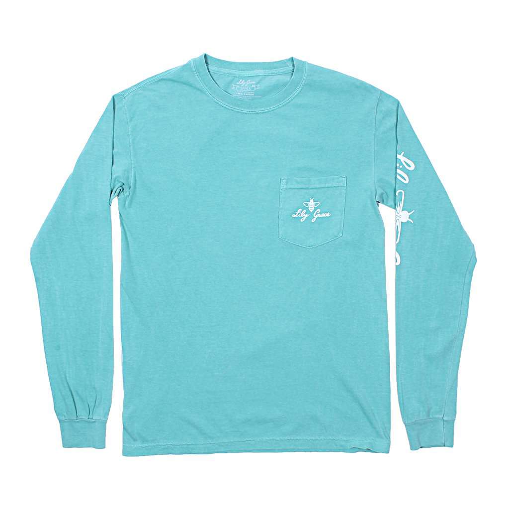 Long Sleeve Adventure Backpack Tee by Lily Grace - Country Club Prep