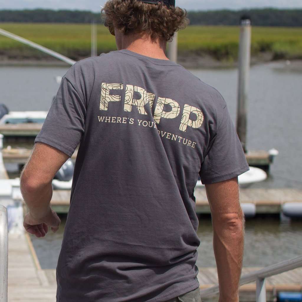 Map Logo Tee by Fripp Outdoors - Country Club Prep