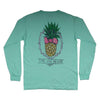 Preppy Pineapple Long Sleeve Tee in Island Reef by Live Oak - Country Club Prep