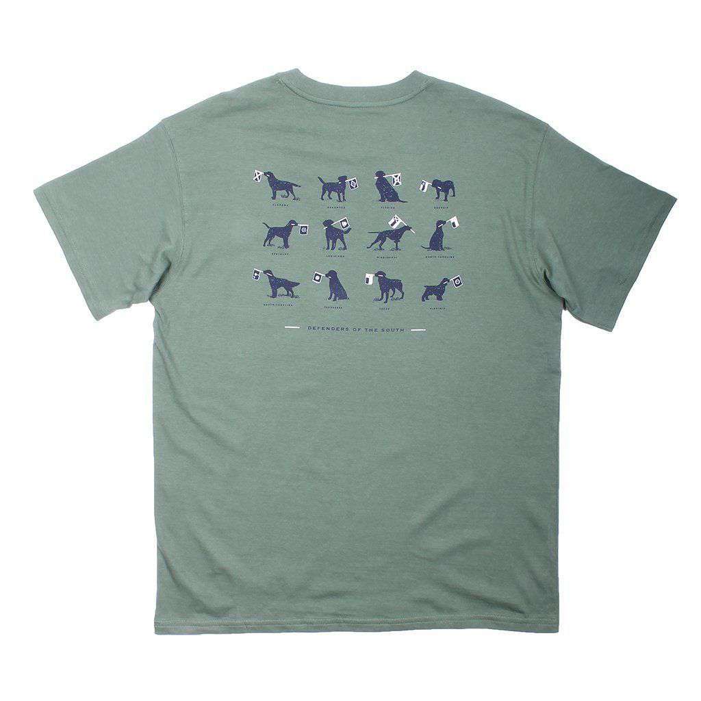 Defenders of the South Tee in Duck Green by Southern Proper - Country Club Prep
