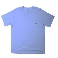 Take a Southern Shot Tee in Dust Blue by Southern Proper - Country Club Prep