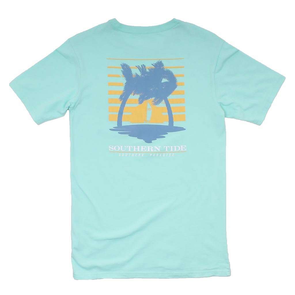 Southern Paradise T-Shirt in Offshore Green by Southern Tide - Country Club Prep