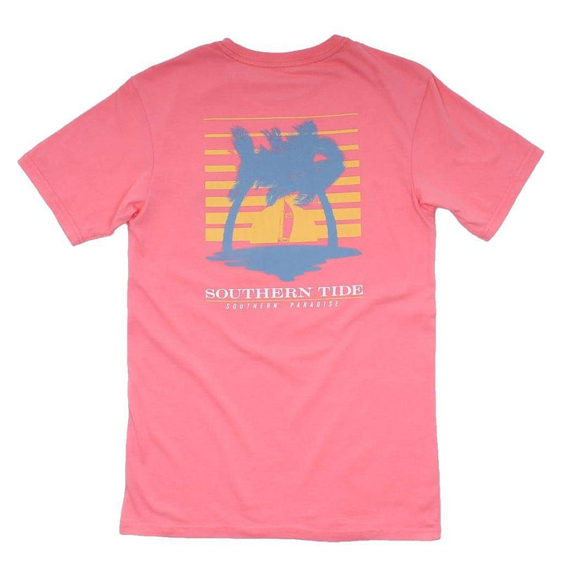 Southern Paradise T-Shirt in Light Coral by Southern Tide - Country Club Prep
