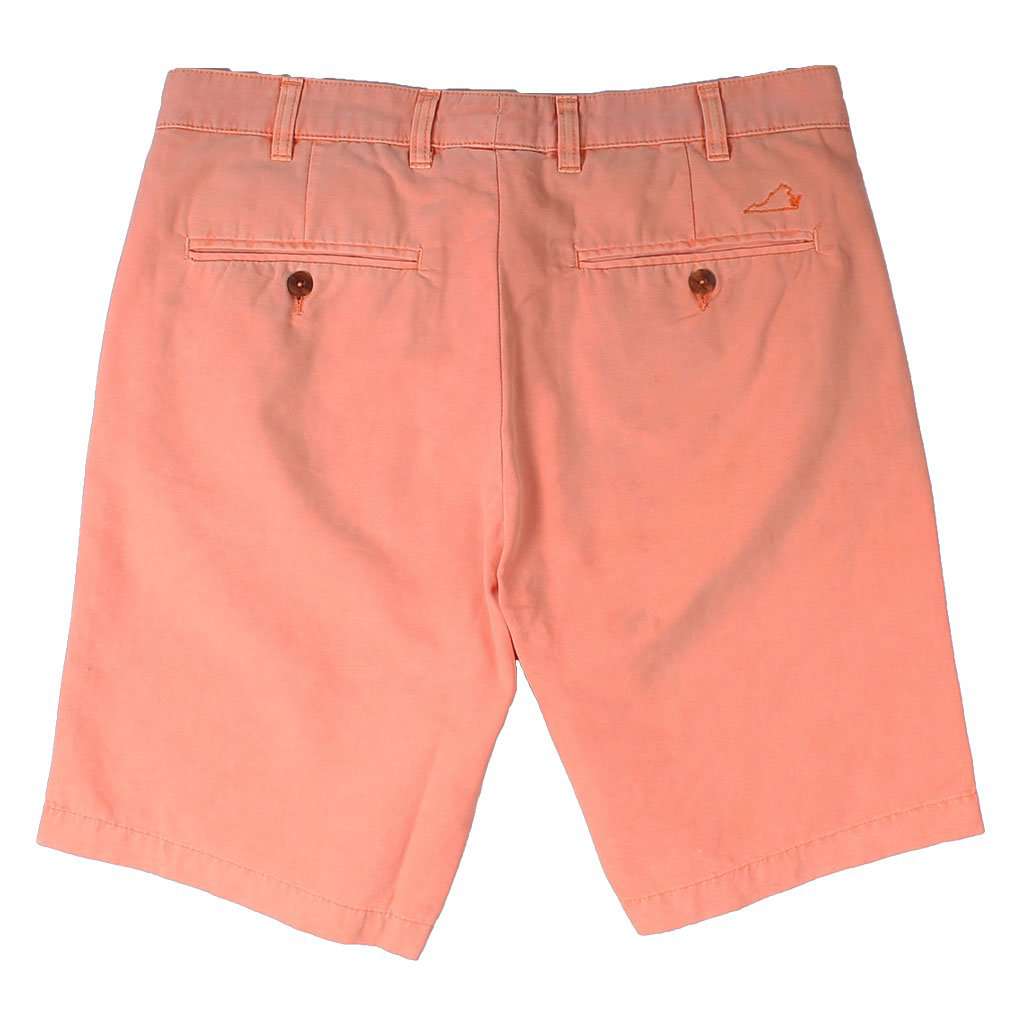 The Charlottesville Orange Short by Country Club Prep - Country Club Prep