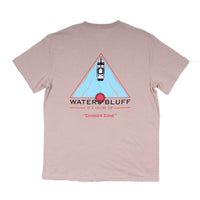 Danger Zone Simple Pocket Tee in Nude by Waters Bluff - Country Club Prep