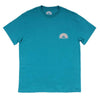 Logo Simple Pocket Tee in Teal by Waters Bluff - Country Club Prep