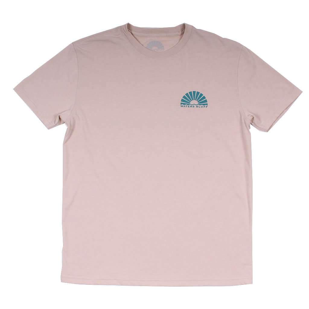 Minimal Tower Natural Tee in Nude Blend by Waters Bluff - Country Club Prep