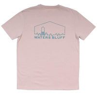 Minimal Tower Natural Tee in Nude Blend by Waters Bluff - Country Club Prep