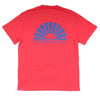 Logo Simple Pocket Tee in Bright Red by Waters Bluff - Country Club Prep