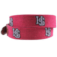 Hampden-Sydney College Needlepoint Belt by Smathers & Branson - Country Club Prep