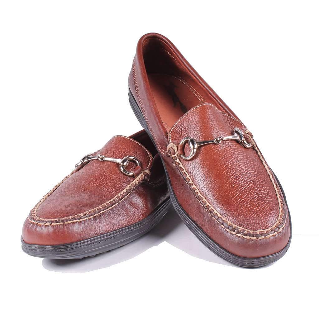 Men's Young Partner Driving Shoes in Gridiron Brown by Country Club Prep - Country Club Prep