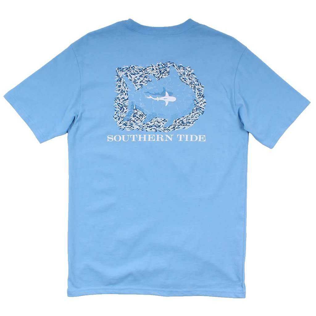 Respect Their Sea T-Shirt in Ocean Channel by Southern Tide - Country Club Prep