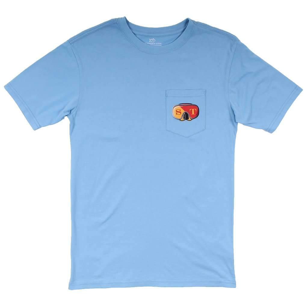 Man Overboard T-Shirt in Ocean Channel by Southern Tide - Country Club Prep