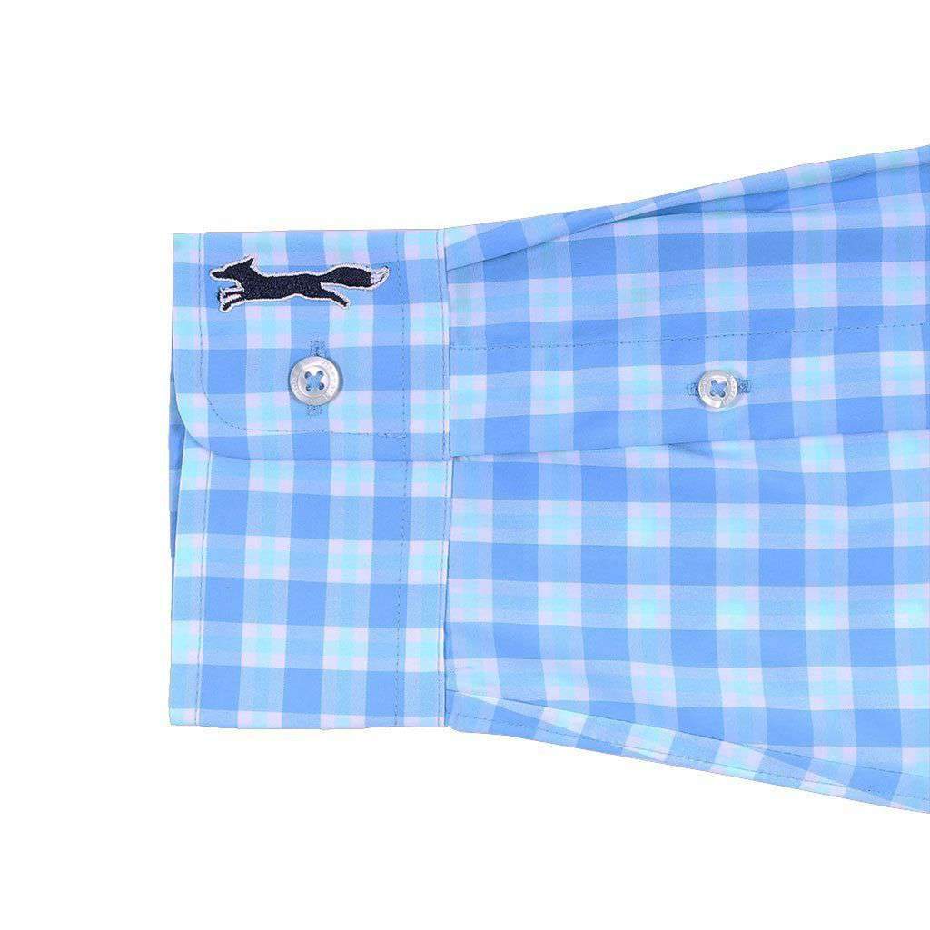 Classic Murray Performance Shirt in Ocean Beach Check by Vineyard Vines - Country Club Prep