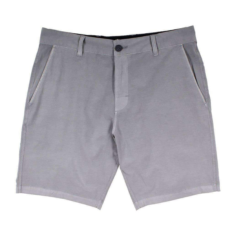 Bocce Stretch Short in Grey by Waters Bluff - Country Club Prep