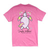 Preppy Save the Turtles Unicorn Tee in Flamingo by Simply Southern - Country Club Prep