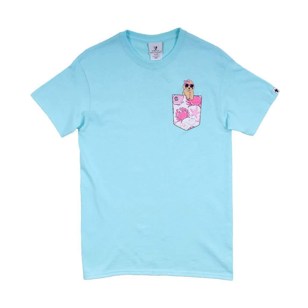 Preppy Sandy Toes Tee in Marine by Simply Southern - Country Club Prep