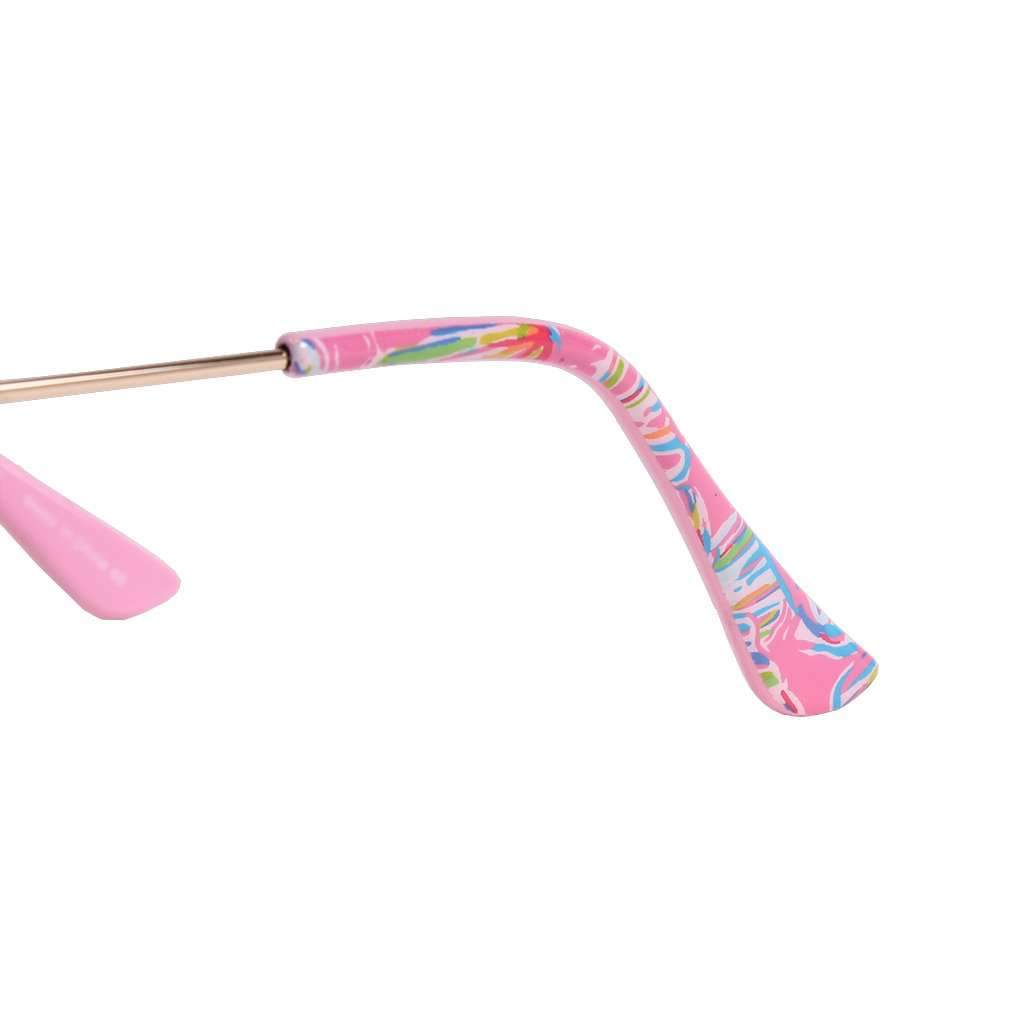 Lexy Sunglasses in Shellebrate With Coral Lenses by Lilly Pulitzer - Country Club Prep