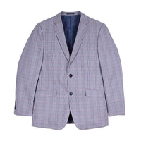 Wolf Grey Plaid Blazer by Country Club Prep - Country Club Prep