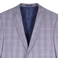 Wolf Grey Plaid Blazer by Country Club Prep - Country Club Prep