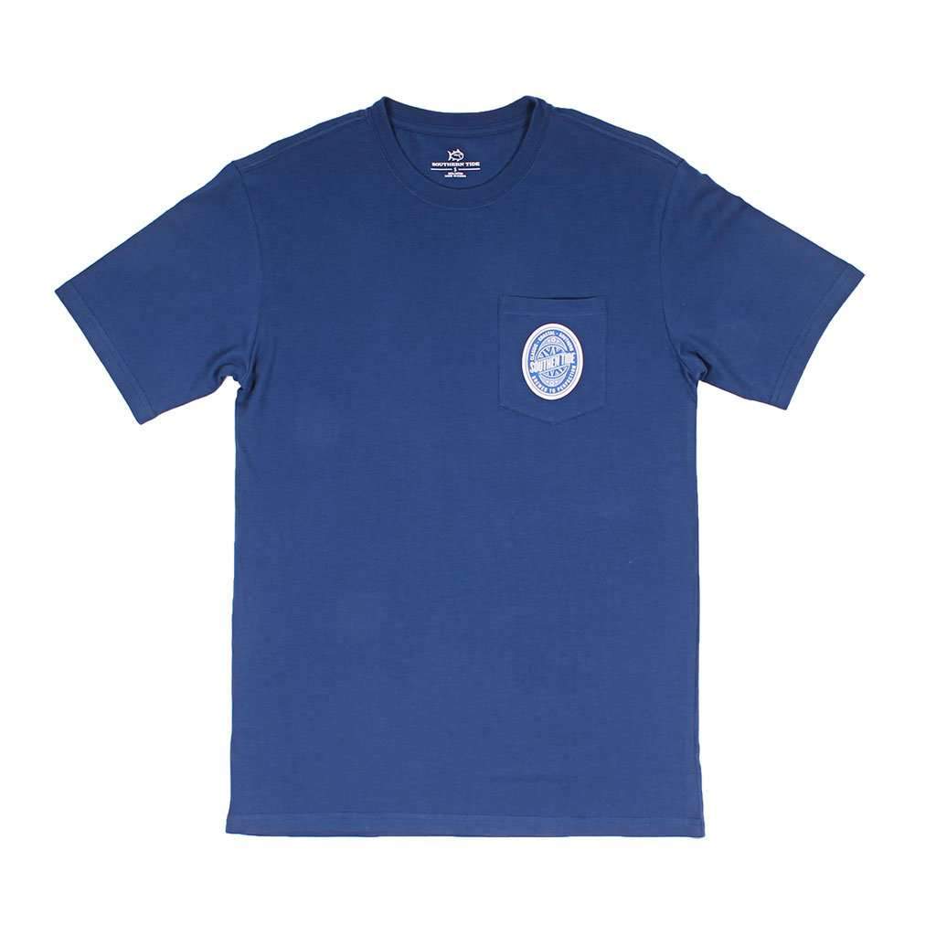 Keep 'Em Cold T-Shirt in Yacht Blue by Southern Tide - Country Club Prep
