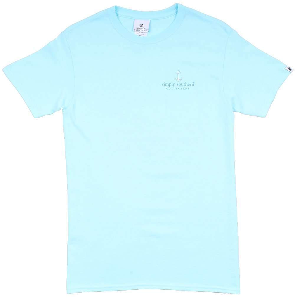 Preppy Floats Your Boat Tee in Marine by Simply Southern - Country Club Prep