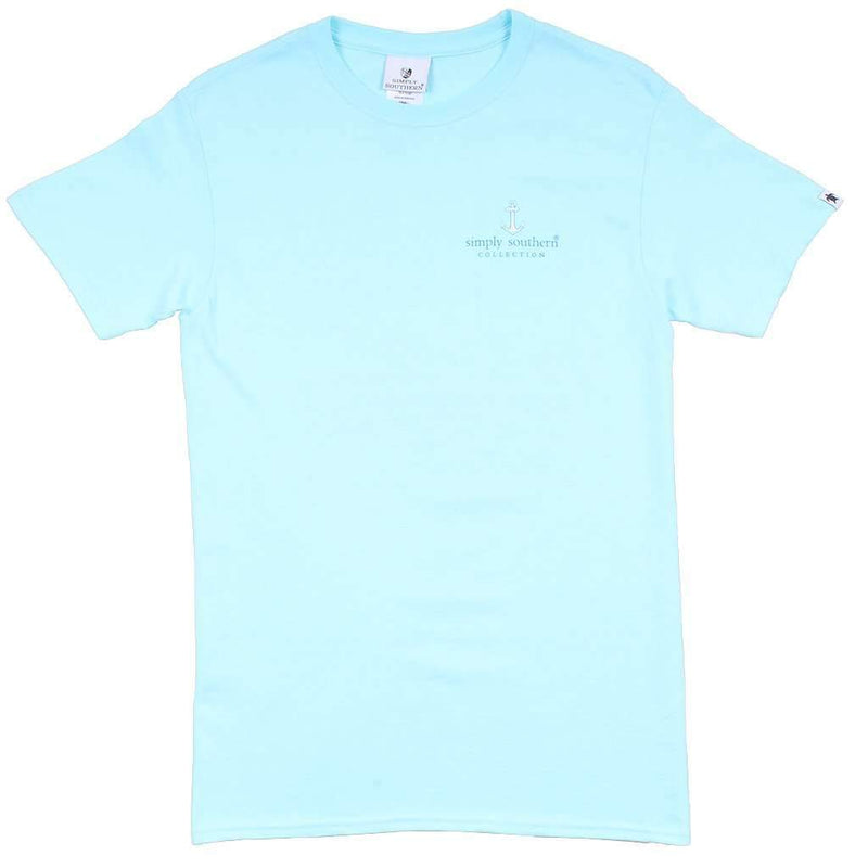Preppy Floats Your Boat Tee in Marine by Simply Southern - Country Club Prep