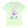 Preppy Flamingo Tee in Limeaide by Simply Southern - Country Club Prep