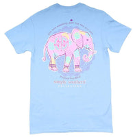 Preppy Elepine Tee in Blues by Simply Southern - Country Club Prep