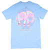 Preppy Elepine Tee in Blues by Simply Southern - Country Club Prep